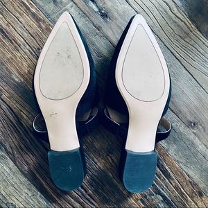 Caslon Shoes - Black Caslon Flat Mule Slides Caslon Shoes - Black Caslon Flat Mule Slides